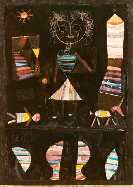 Puppentheater 1923 21 von Paul Klee