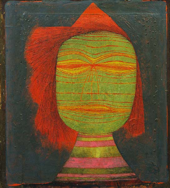 Schauspieler-Maske von Paul Klee