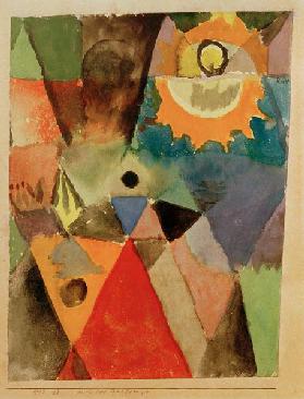 mit der Gaslampe (Stilleben mit der