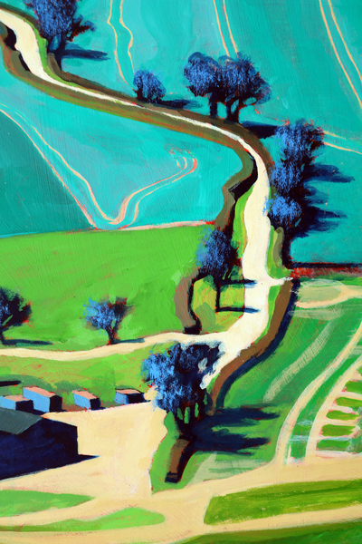 Country Lane Summer von Paul Powis