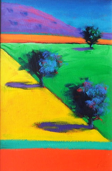 Yellow Field von Paul Powis