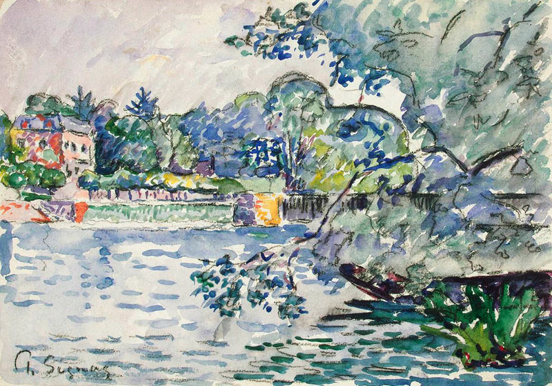 Seineufer von Paul Signac