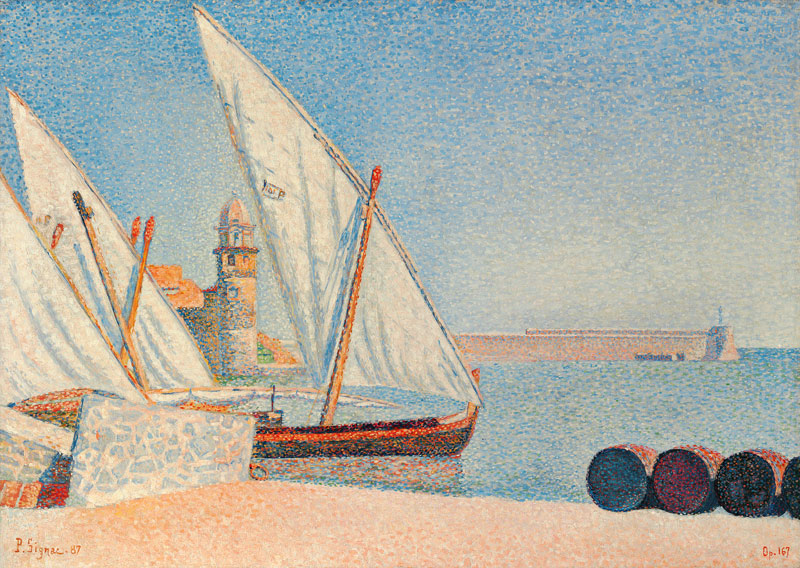 Collioure, les Balancelles von Paul Signac