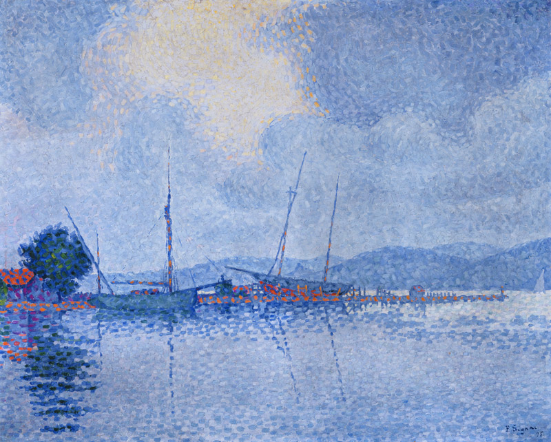 Nach dem Sturm (Saint-Tropez) von Paul Signac
