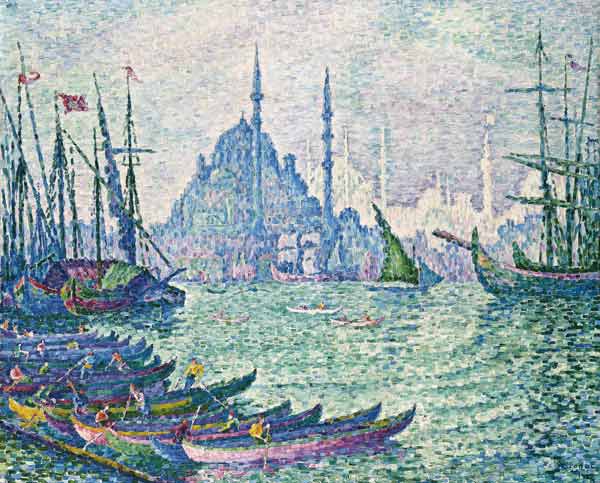 Das Goldene Horn, Minarette von Paul Signac
