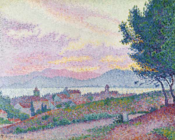St. Tropez, Pinewood von Paul Signac
