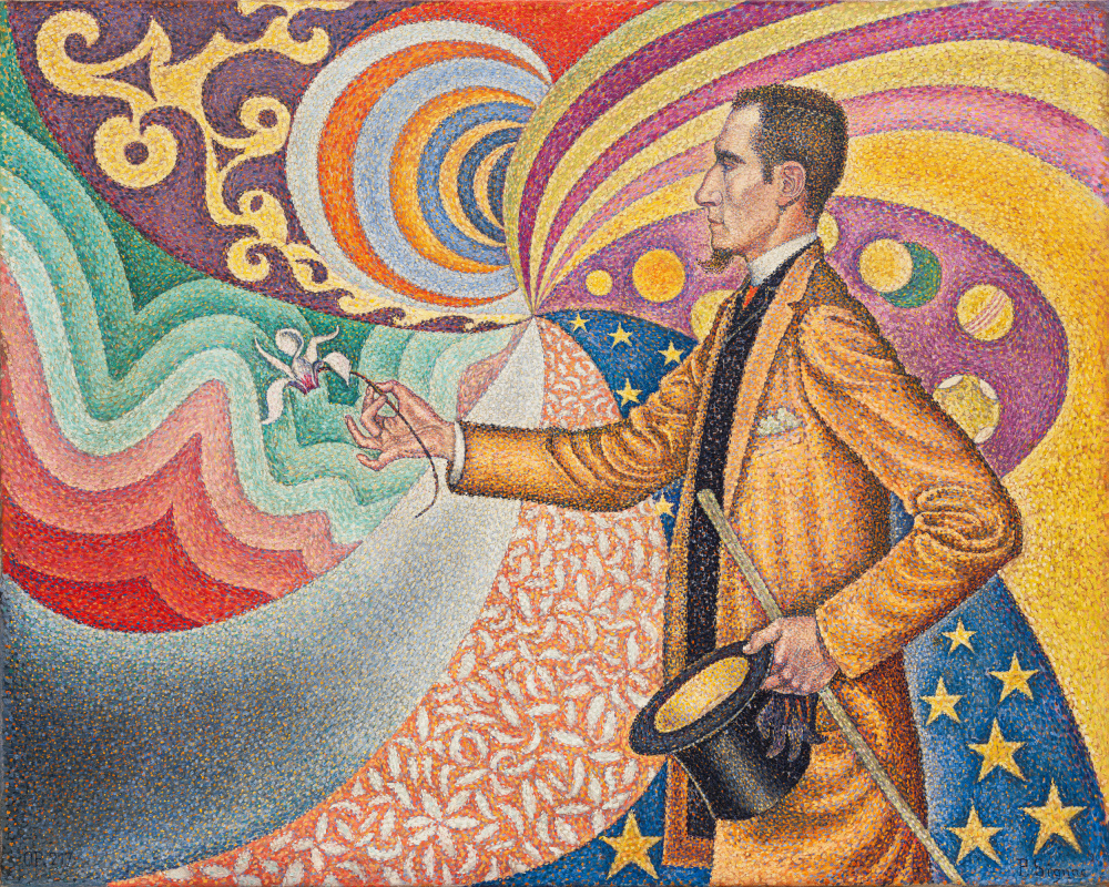 Portrait of Felix Feneon (1890) von Paul Signac