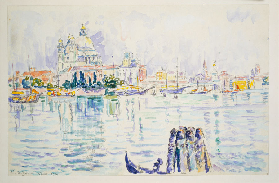 Venedig, Grand Canal von Paul Signac