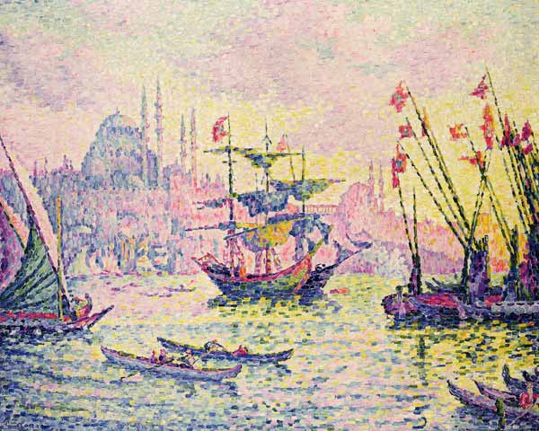 View of Constantinople von Paul Signac