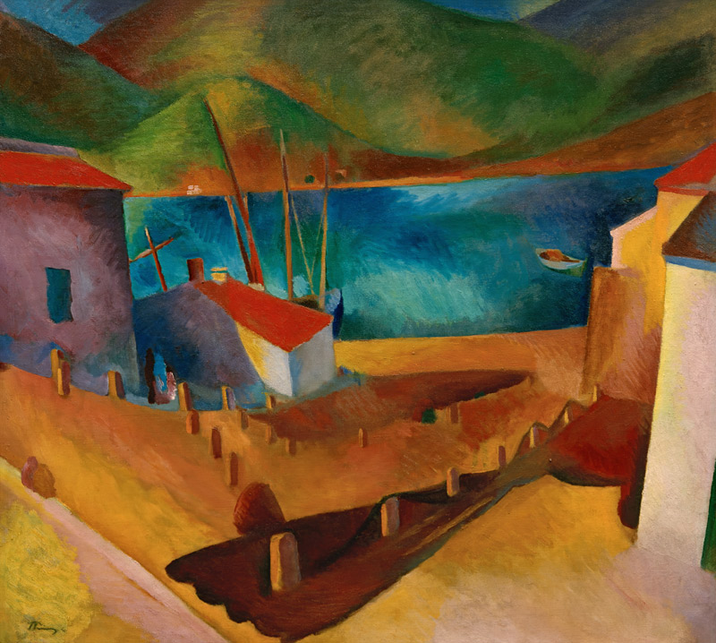 At the Port of Andratx von Paul Thesing