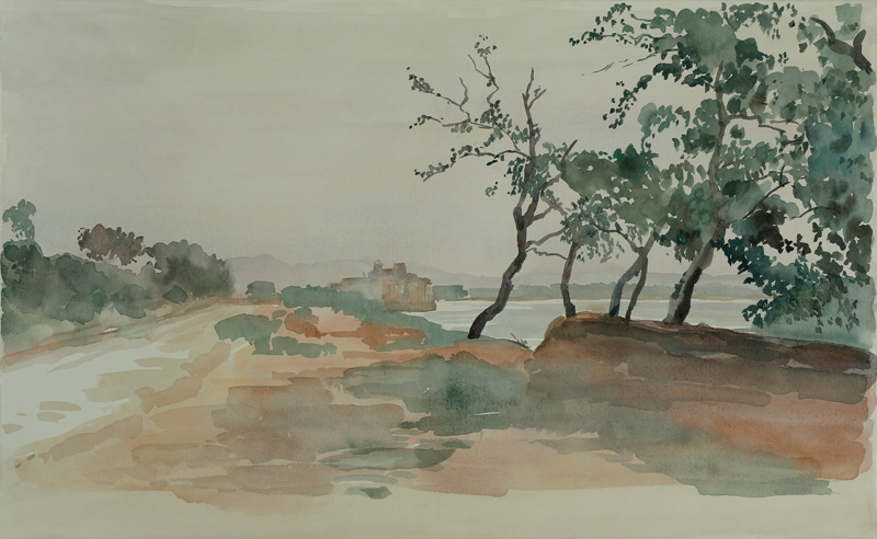 Regnerischer Sommertag von Paul van Freudental