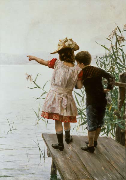 Am Steg von Paul Wagner