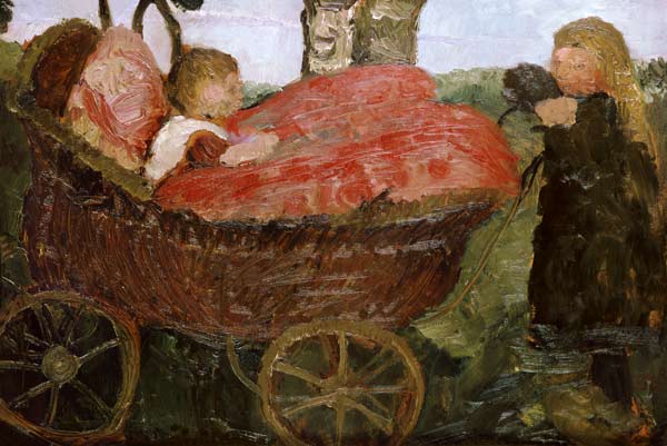 Der Kinderwagen von Paula Modersohn-Becker
