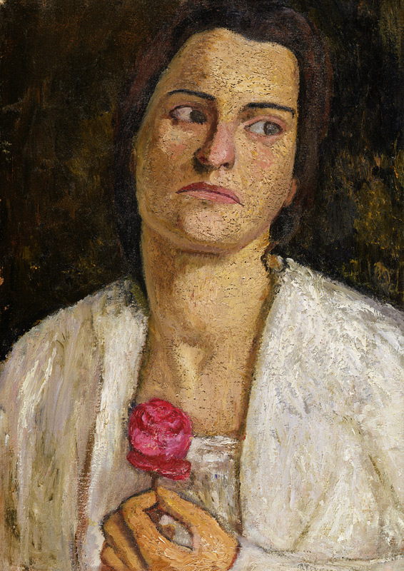 Bildnis Clara Rilke-Westhoff von Paula Modersohn-Becker