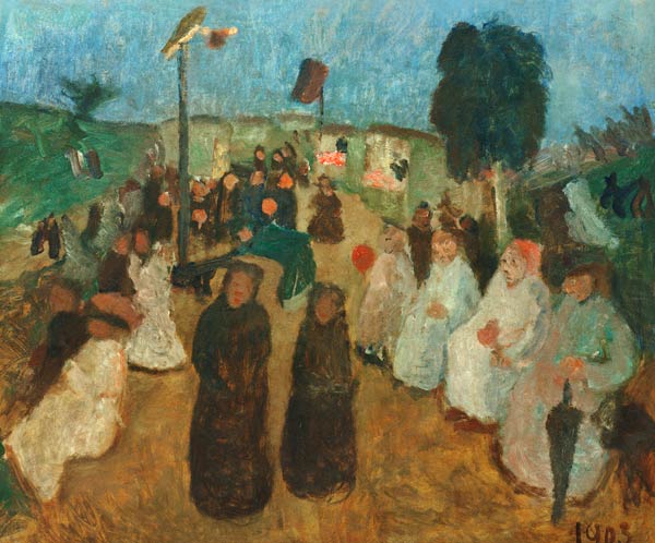 Fest in Worpswede von Paula Modersohn-Becker