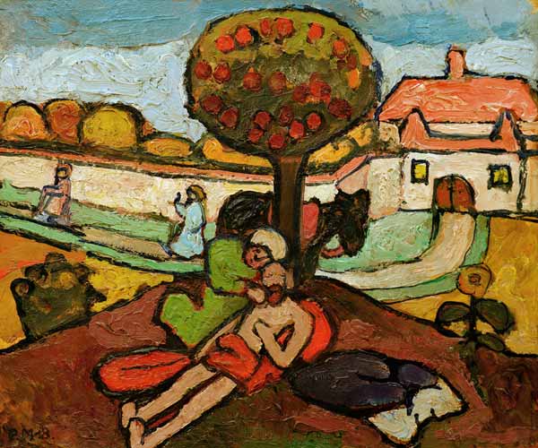 P.Modersohn-Becker,  Barmherz.Samariter von Paula Modersohn-Becker