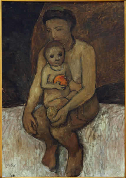 Mutter und Kind von Paula Modersohn-Becker