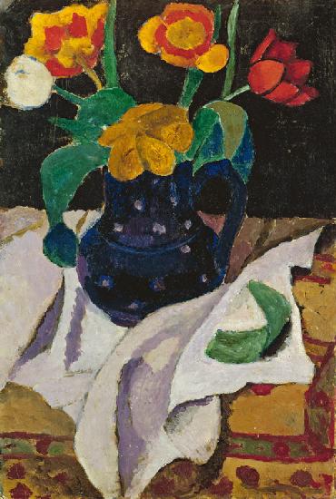 Stillleben mit Tulpen