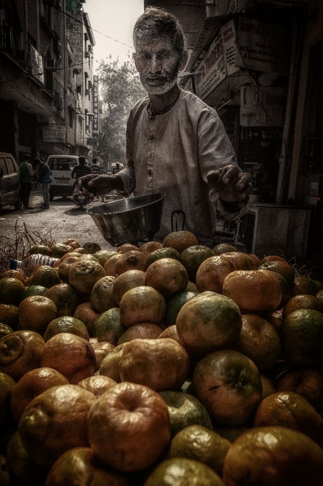 Mandarinen aus Paharganj von Pavol Stranak