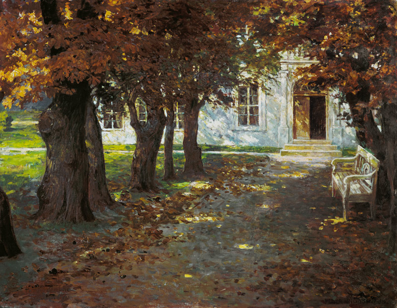 Die schattige Bank. von Peder Knudsen