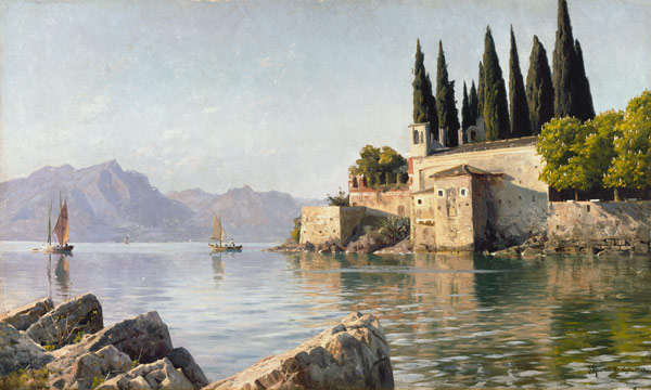 Punta San Vigilio von Peder Mørk Mønsted