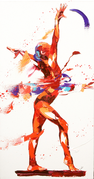 Gymnast Four von Penny Warden