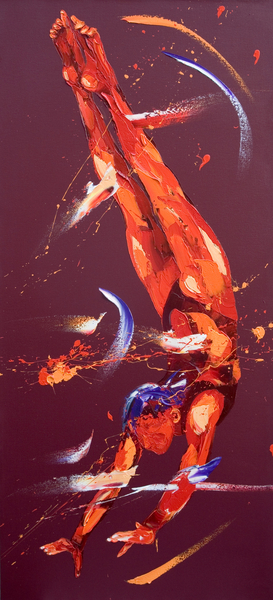 Gymnast Seven von Penny Warden