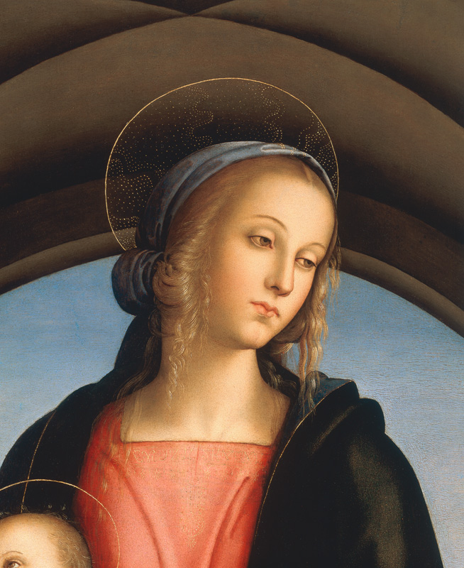 Head of Mary von Perugino (eigentl. Pierto di Cristoforo Vanucci)
