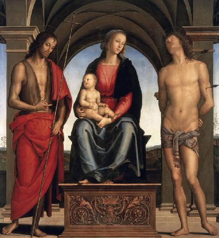 Madonna, Child & Saints