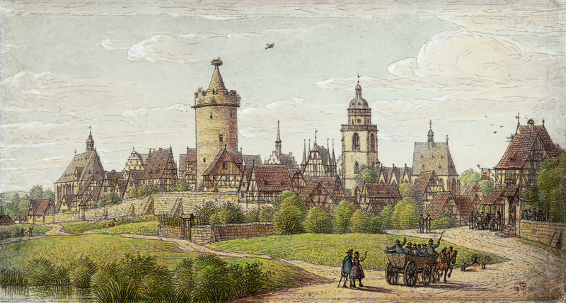 Alsfeld in Oberhessen von Peter Becker