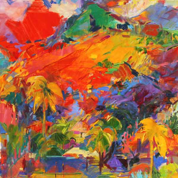Paysage Polynesien von Peter  Graham