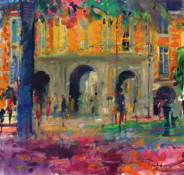 The Royal Pavillion, Place des Vosges von Peter  Graham