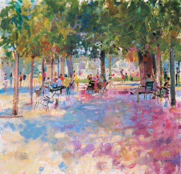 Tuileries, Paris (oil on canvas)  von Peter  Graham