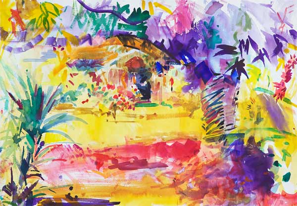 Gauguins Garden von Peter  Graham