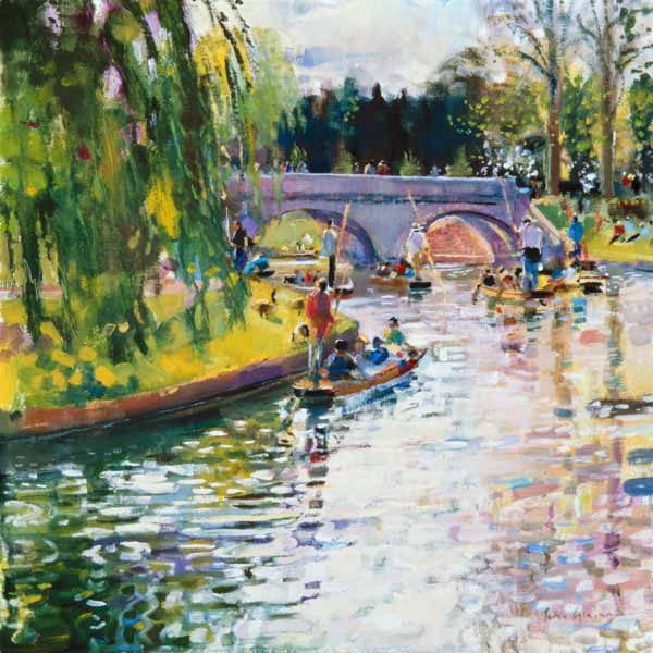 Glad Green Summer, 1997 (oil on canvas)  von Peter  Graham