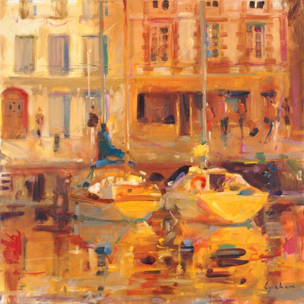 Les Deux Bateaux von Peter  Graham