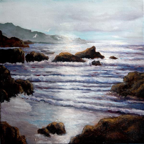 Light over Water 1 von Peter Millard