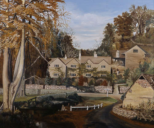 Upper Slaughter- Gloucestershire-England von Peter Millard