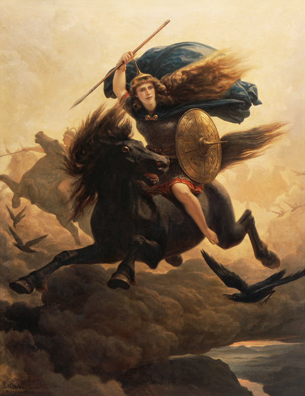 Valkyrie von Peter Nicolai Arbo
