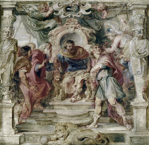 Der Zorn des Achilles von Peter Paul Rubens
