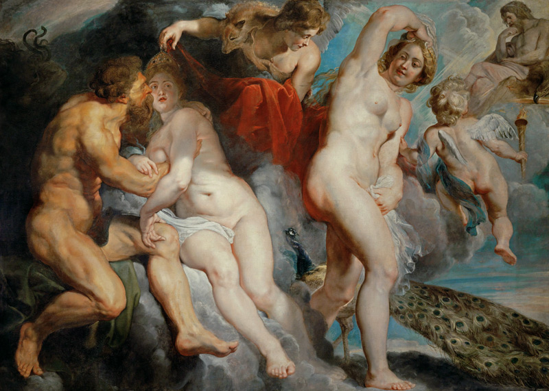 Rubens / Ixion, deceived by Juno von Peter Paul Rubens