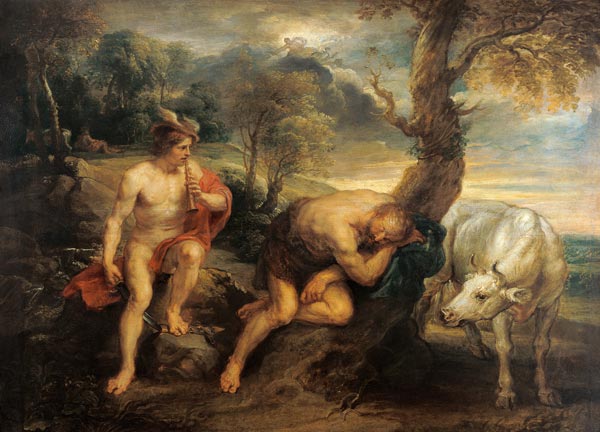 Merkur und Argus von Peter Paul Rubens