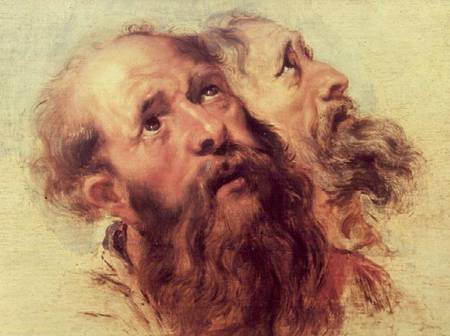Two Apostles von Peter Paul Rubens