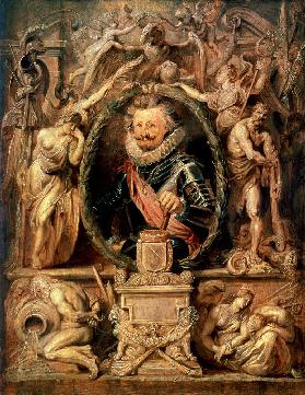 Bildnis Charles Bonaventure de Longueval, Comte de Bucquoy (1571-1621)