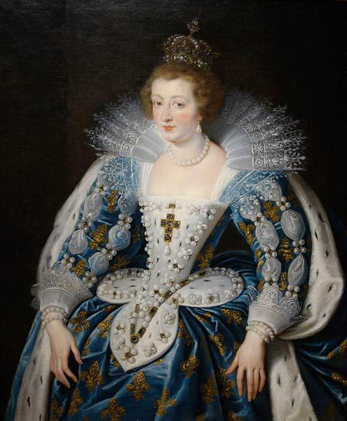 Porträt Anna von Österreich (1601–1666), Königin von Frankreich und Navarra