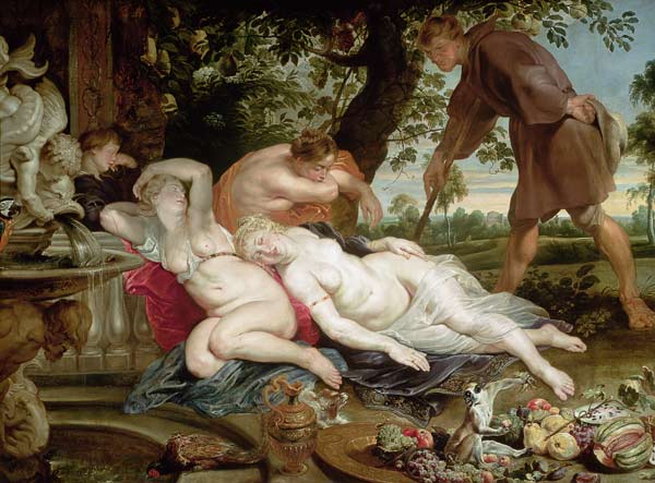 Cimon and Iphigenia von Peter Paul Rubens