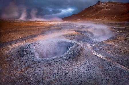 Warm breath of the Earth