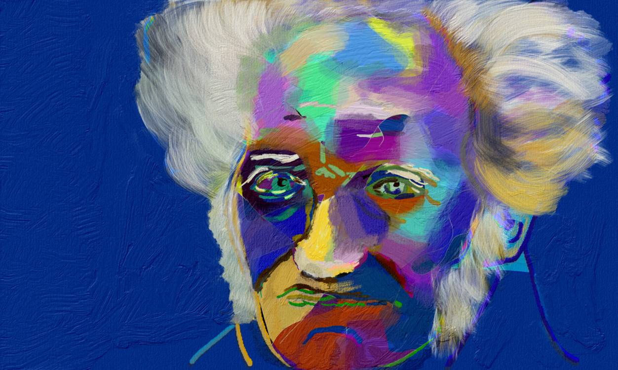 Schopenhauer von Peter Vogel