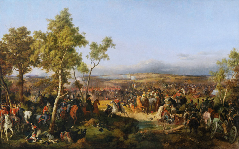 Die Schlacht bei Tarutino am 18. Oktober 1812 von Peter von Hess