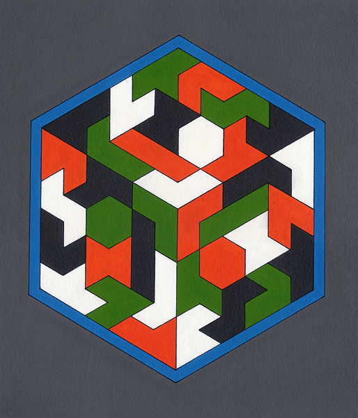 Hexiamonds von Peter Hugo  McClure